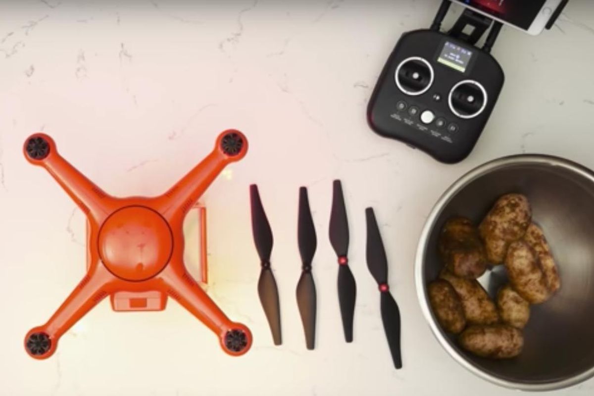 How To Deep Fry Your Turkey With a Drone