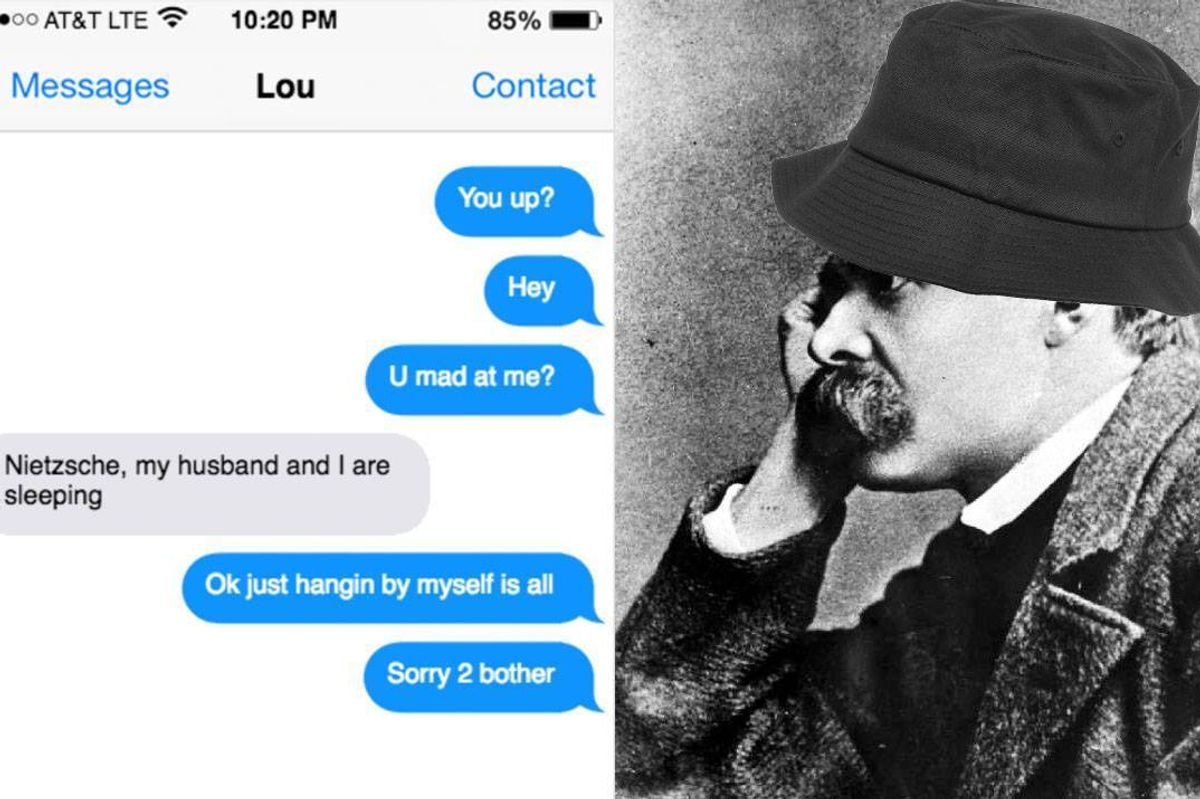 Why Nietzsche Was Philosophy's Biggest Sadboy
