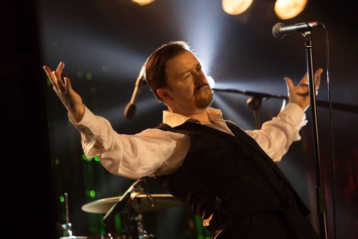 David Brent rocks the Live Lounge.