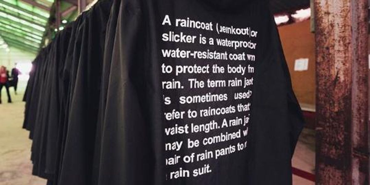 Vetements Releases An "Official Fake" Raincoat