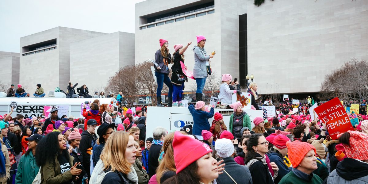 Scenes from Yesterday's Women's March on Washington, Part 1