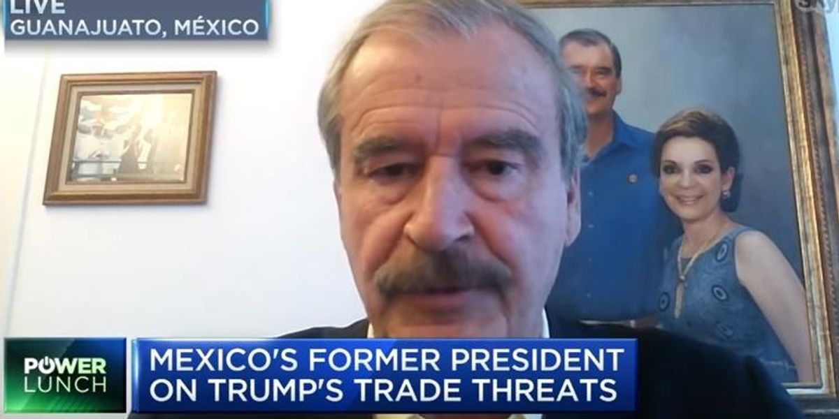 Vicente Fox Keeps Dragging Trump On Twitter And It's Everything