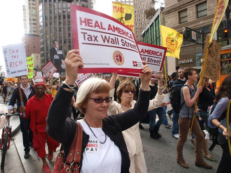 Occupy Wall Street, September 2011
