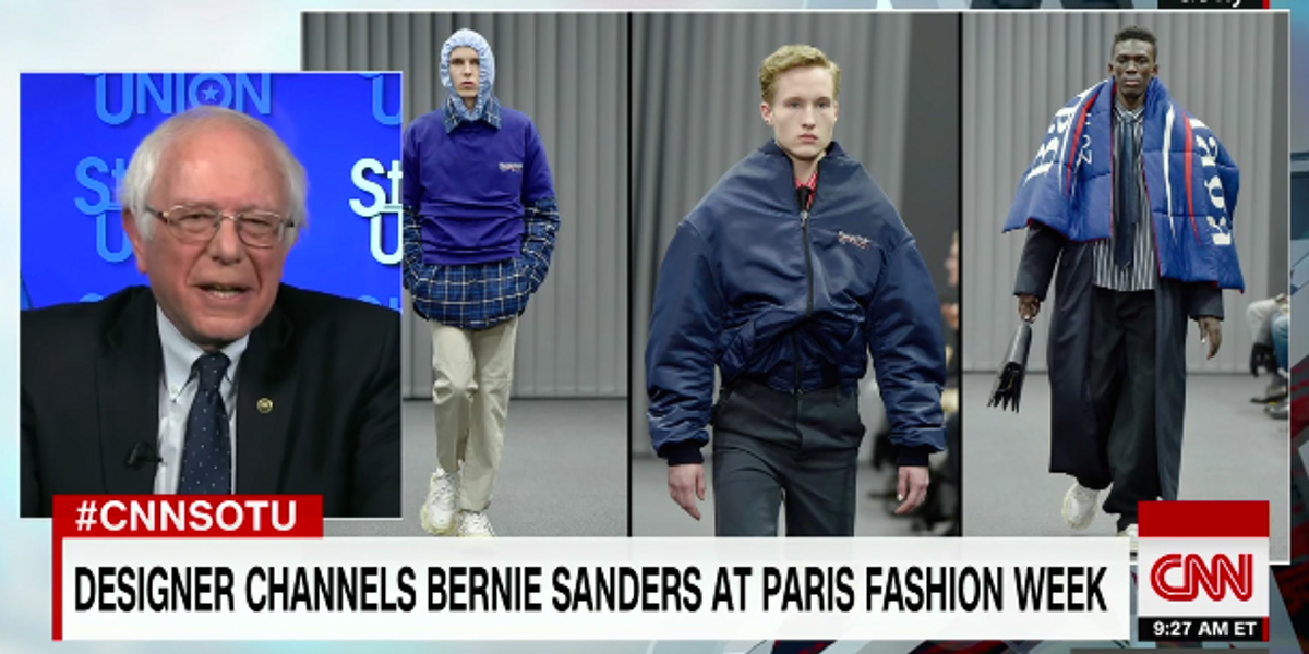 Bernie Sanders Responds To His Balenciaga Tribute