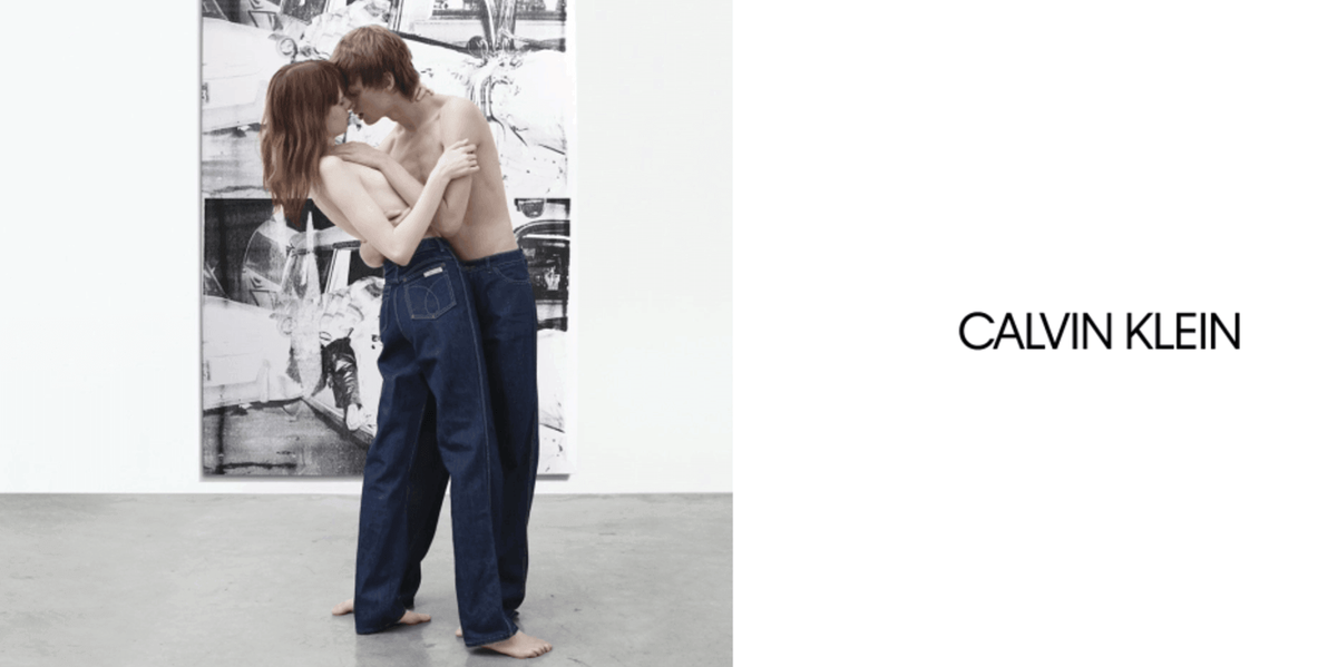 Raf Simons Marries Jeans and Pop Art in New Calvin Klein Campaign
