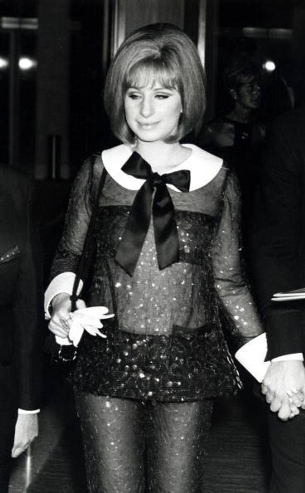 Barbra Streisand in Arnold Scaasi at the 41st Academy Awards (1969)