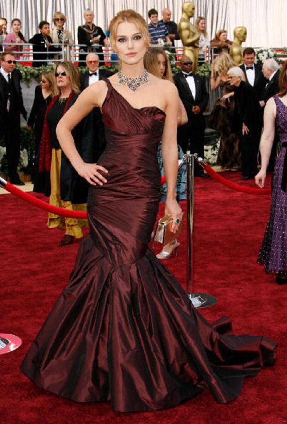 Keira Knightley in Vera Wang at the 78th Academy Awards (2006)