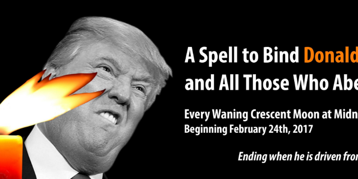 Witches Everywhere Will Cast A Spell on Trump Tomorrow to Drive Him From Office