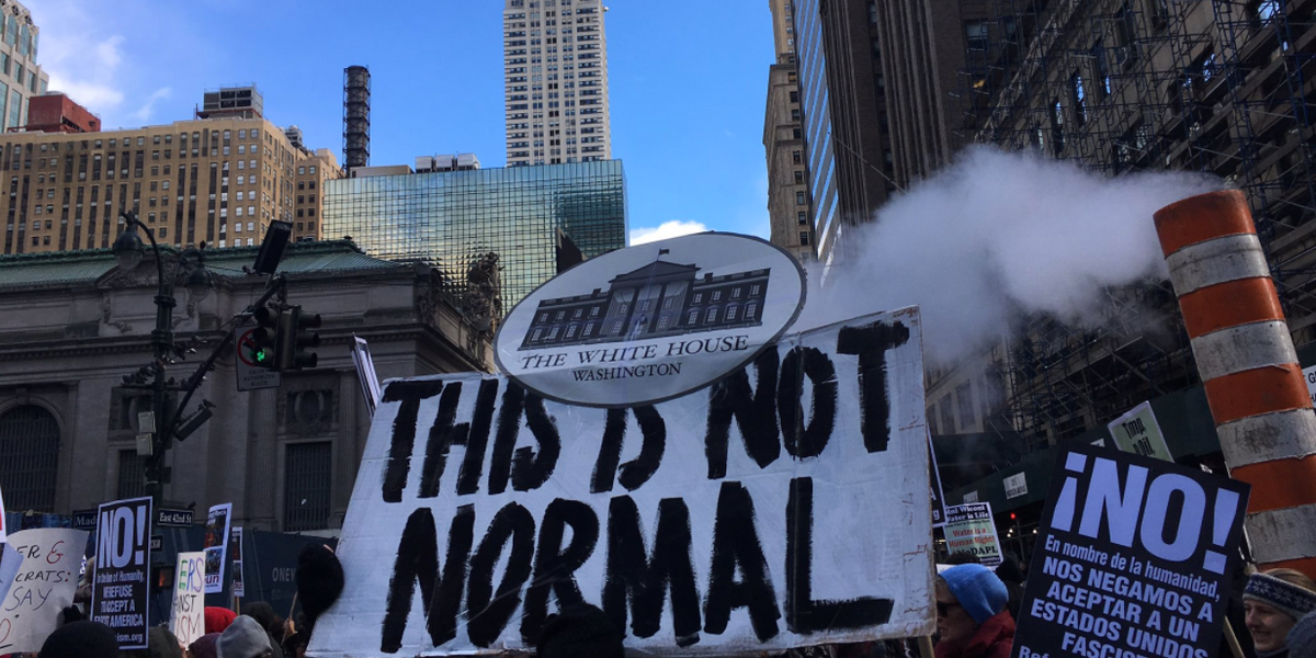 #NoDAPL Protesters March Through NYC to Trump Tower