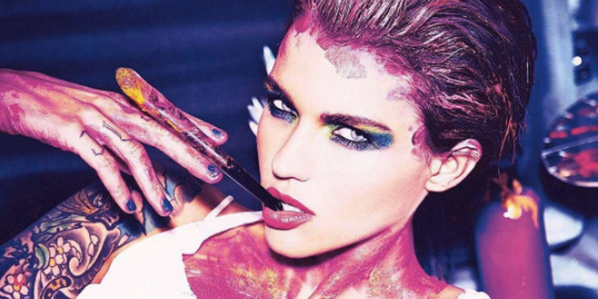 People Are Not Happy That Ruby Rose Is the Face of the Basquiat-Urban Decay Collaboration