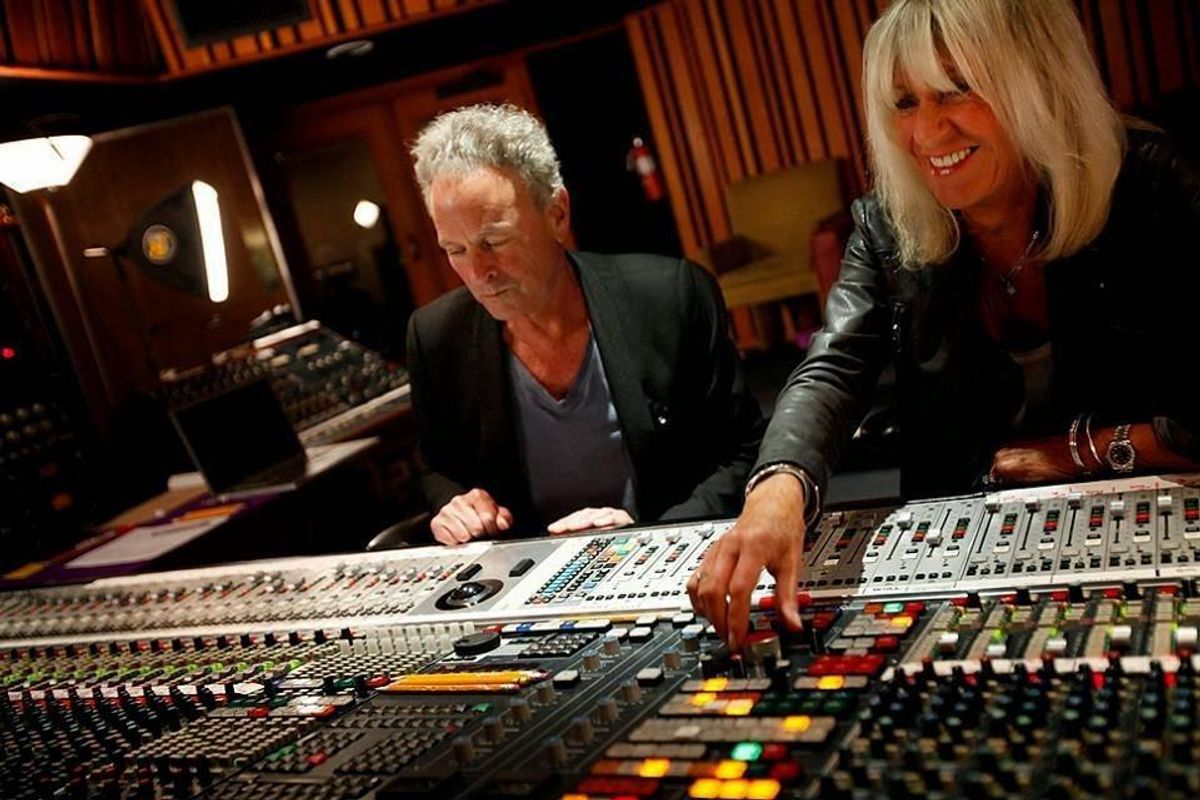 Listen: Lindsey Buckingham and Christine McVie release "In My World"
