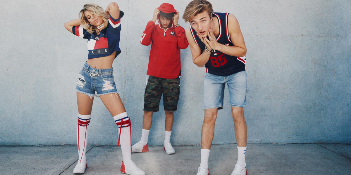 Lucky Blue Smith, Sofia Richie and Anwar Hadid Star in Tommy Hilfiger's New Capsule Collection Campaign