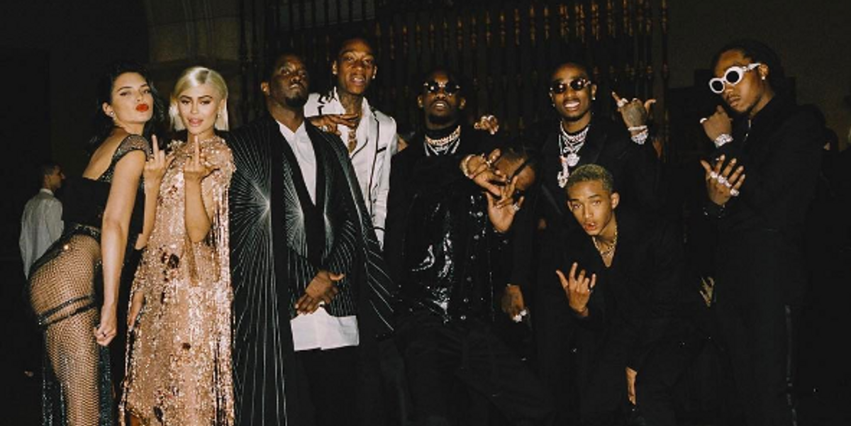 Receipts Prove the Met Gala Pic Was not Diddy's First Time Savagely Cropping the Kardashians