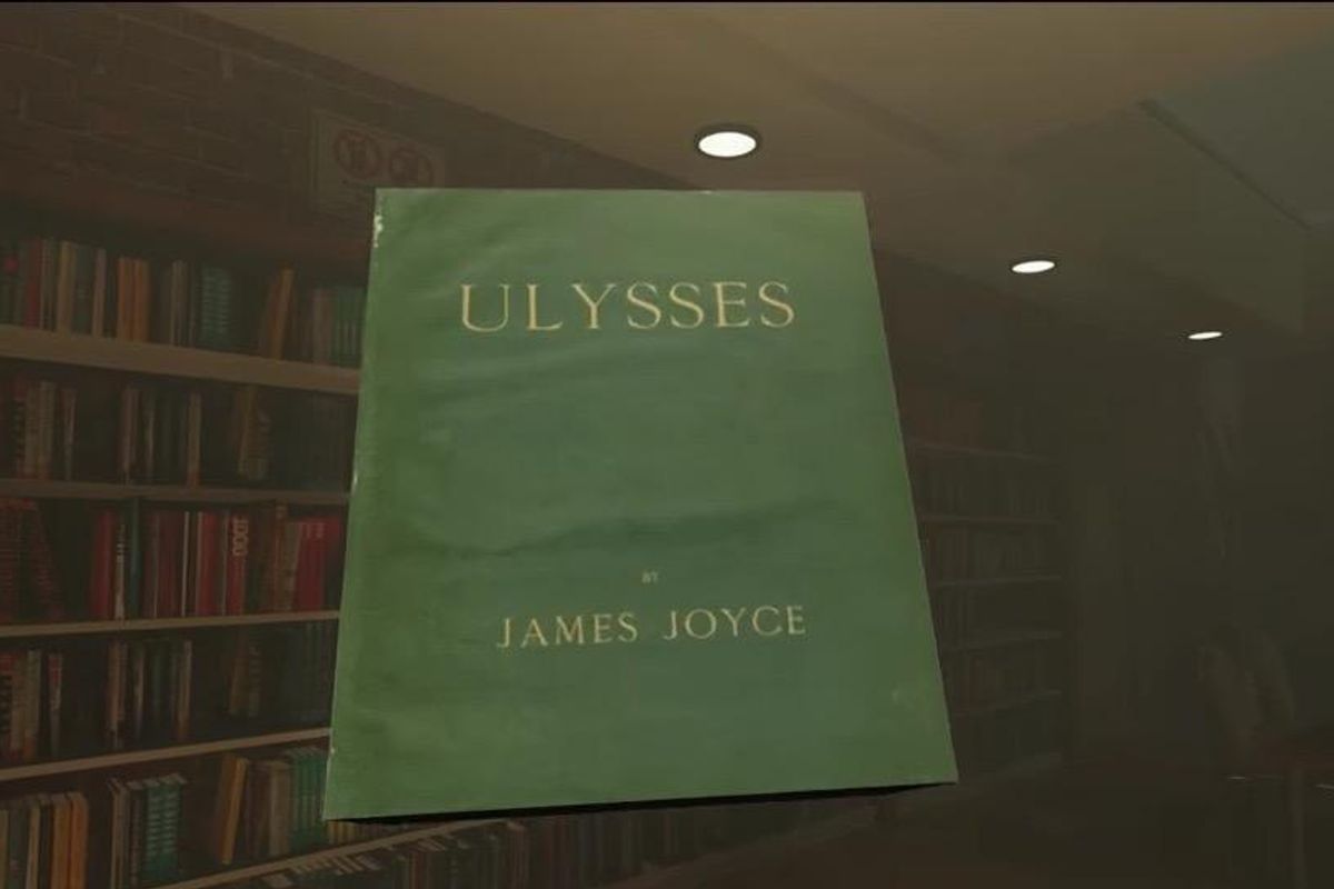 Spinning James Joyce's epic novel Ulysses into a virtual reality game