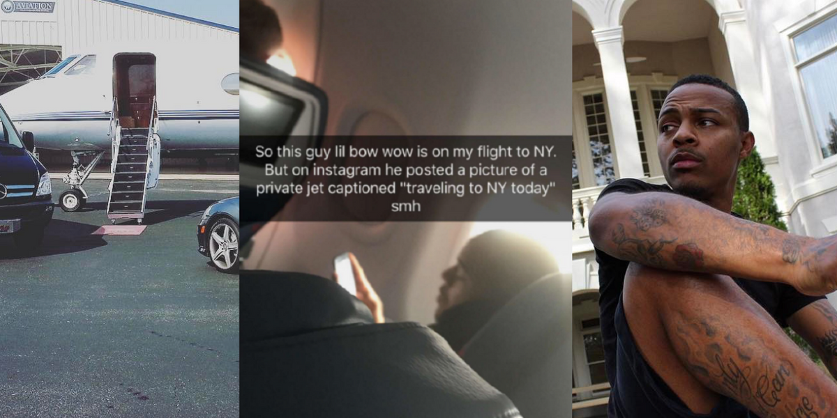 Bow Wow's Private Jet Lie Has Started a Whole Trend of Social Media Stunting on a Budget