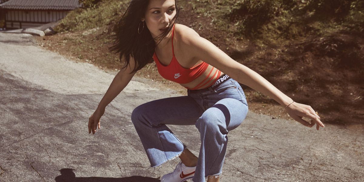 Bella Hadid's New Nike "Dazed and Confused"-Esque Campaign is Here and it's Glorious