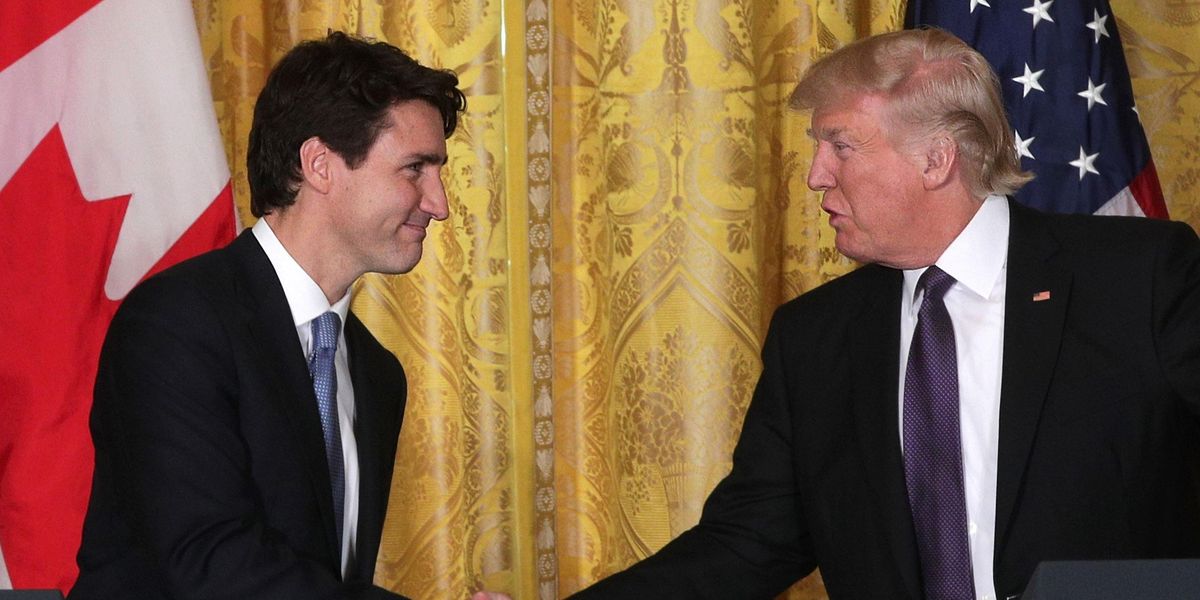 After Meeting Justin Trudeau, Donald Trump Did What Many of Us Would Do