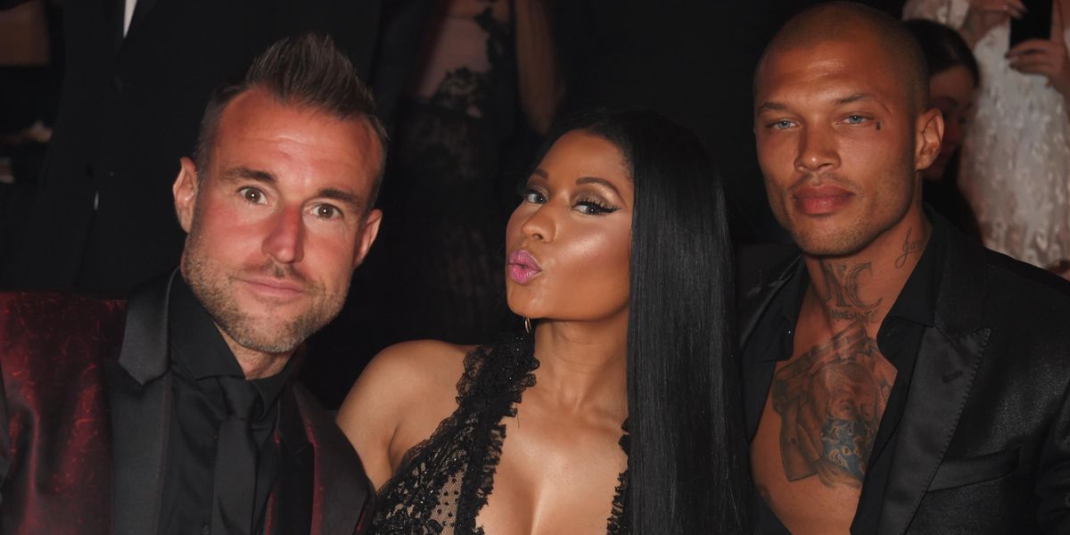 Hot Felon Jeremy Meeks Partied With (Or Near) Nicki Minaj At Cannes