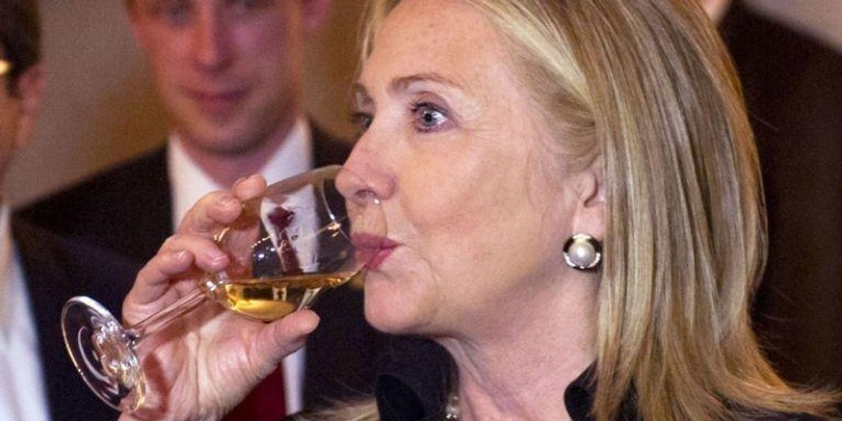 Like You, Hillary Clinton Credits Chardonnay For Getting Her Through Her Election Loss
