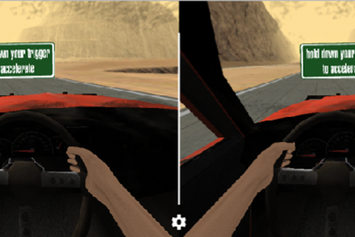 Review: VR Car Sim is a virtual ride through the desert