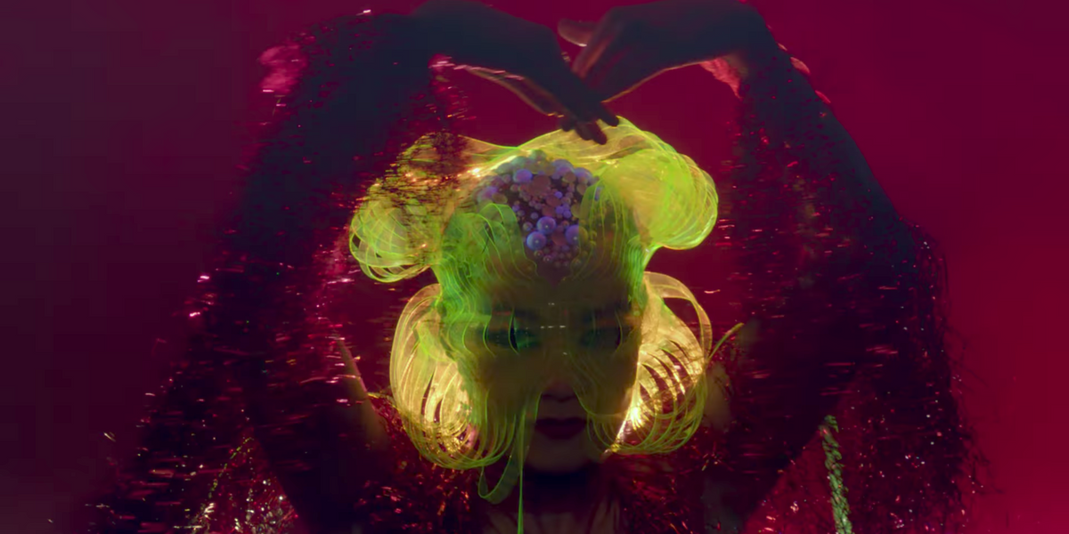 Watch Björk Live Her Cave Creature Truth In Music Video For "Notget"