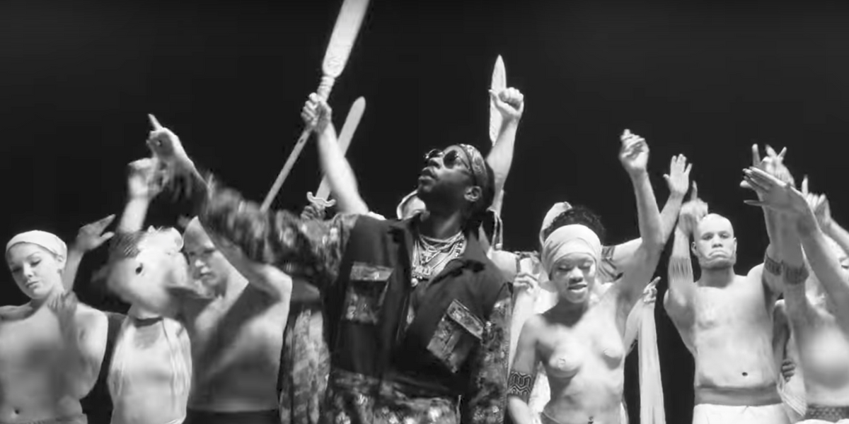 2 Chainz Plays a Bloody Game of Human Chess in "Trap Check"