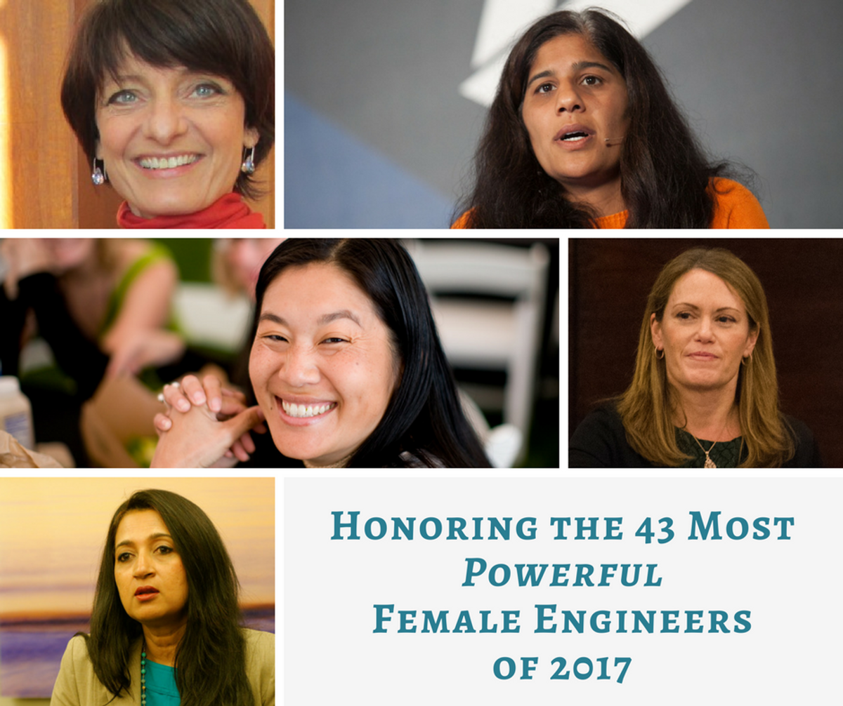 Business Insider Honors the 43 Most Powerful Female Engineers of 2017