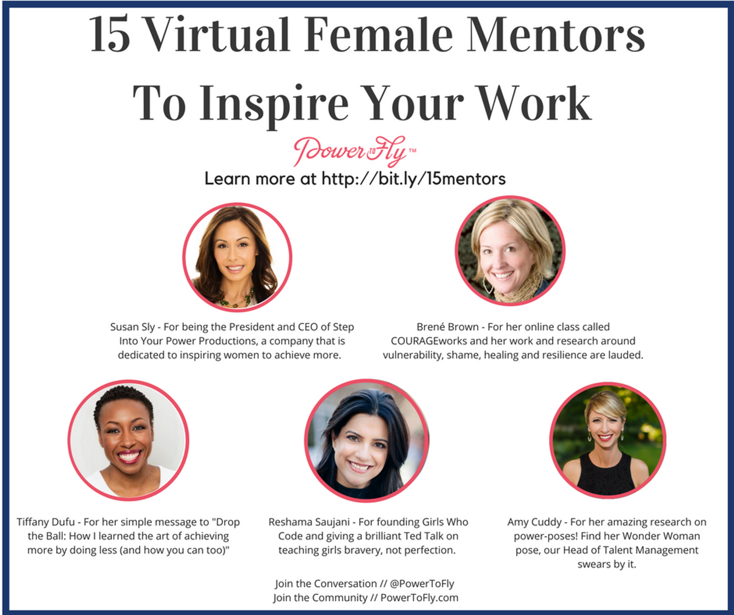 15 Female Virtual Mentors (Tony Robbins, Take Note)