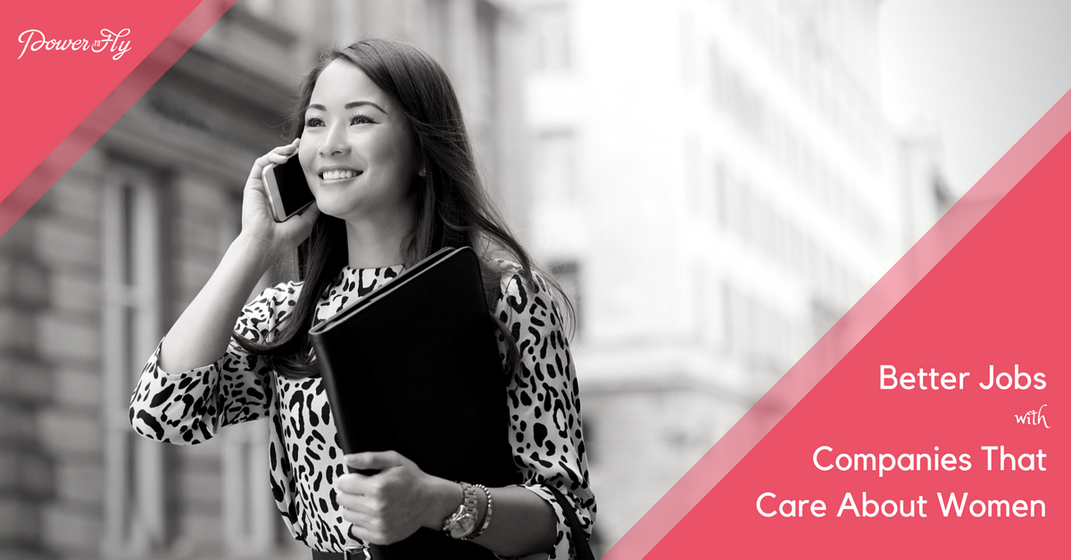 Better Jobs With Companies That Care About Women - May 3, 2017