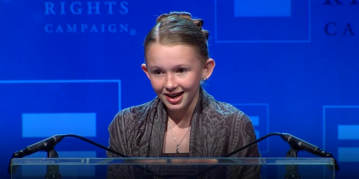 Young Lesbian Mormon Honored by the HRC for Her Bravery