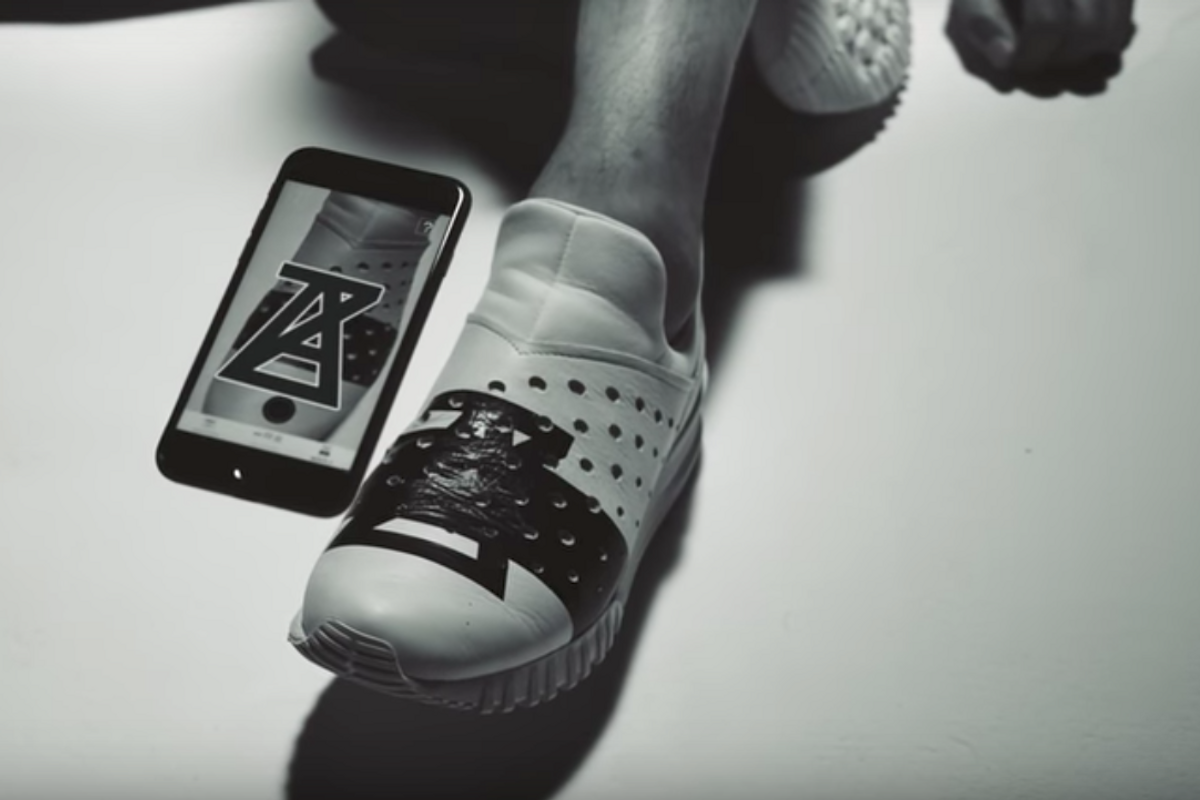 Augmented reality sneakers: Anrealage Monte Z weaves tech into fashion