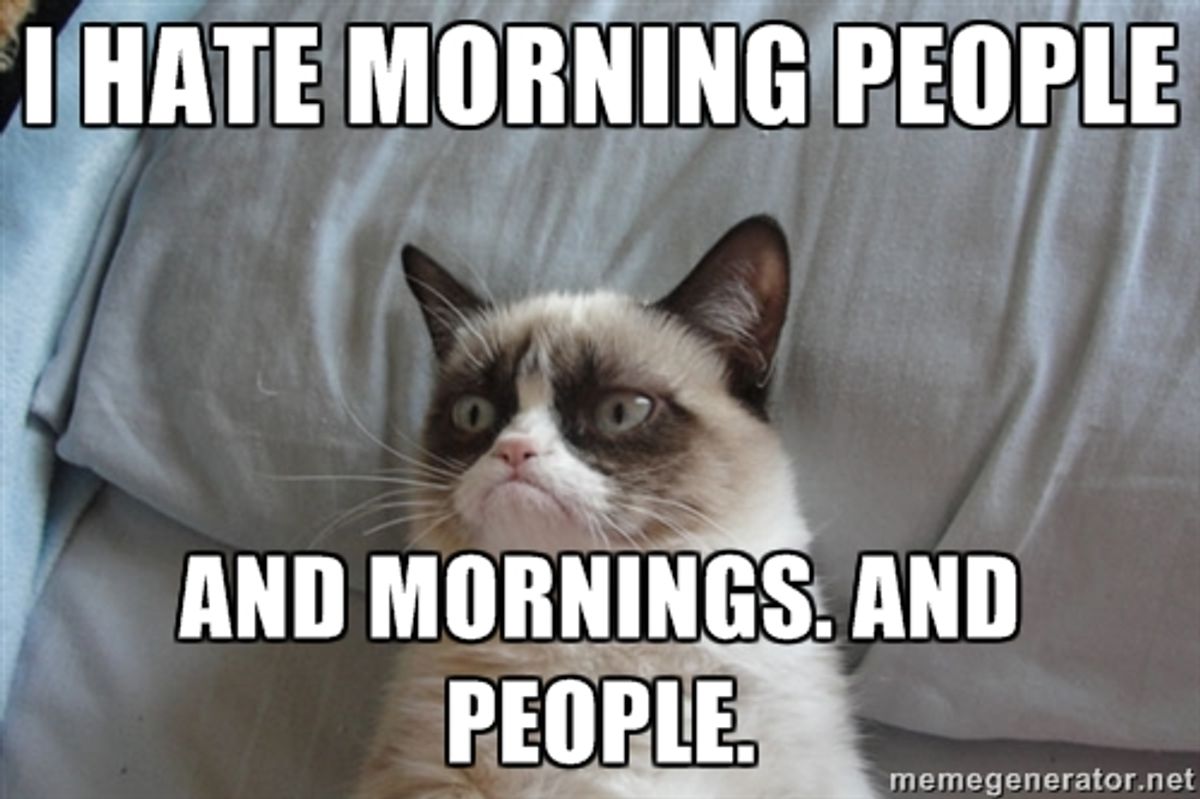 20 Signs You're Not a Morning Person