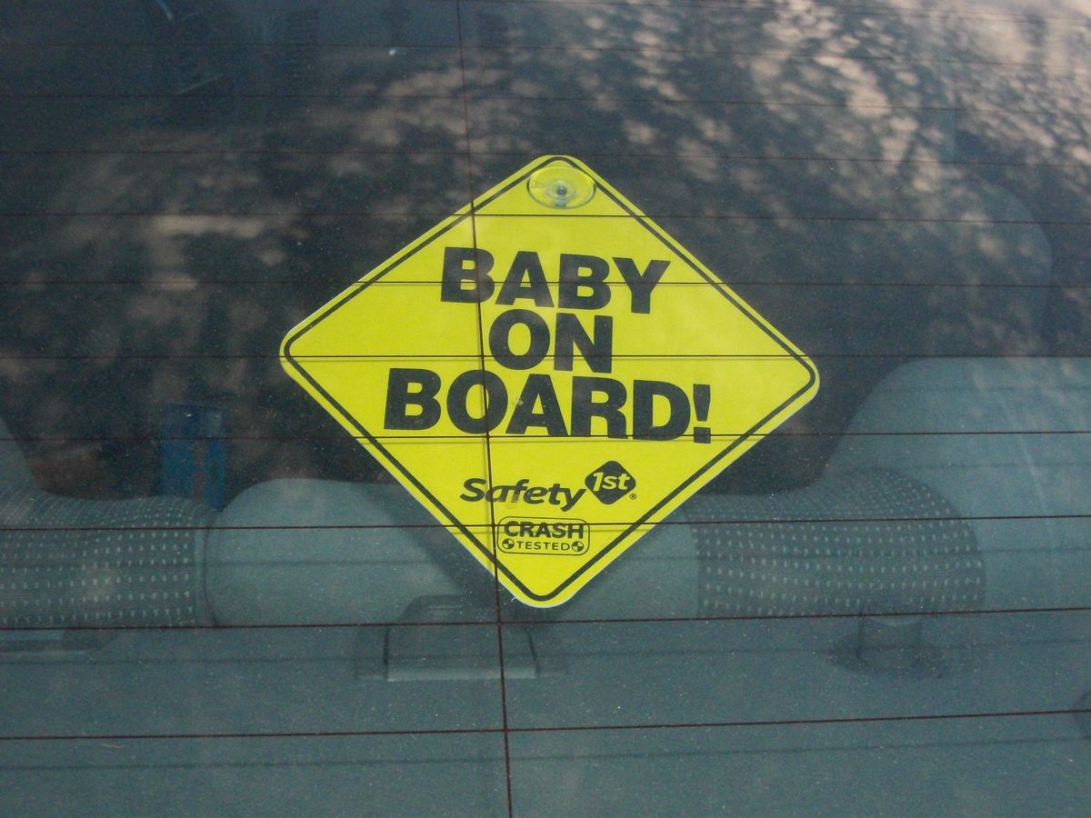 'Baby On Board' Signs: Do They Really Work?