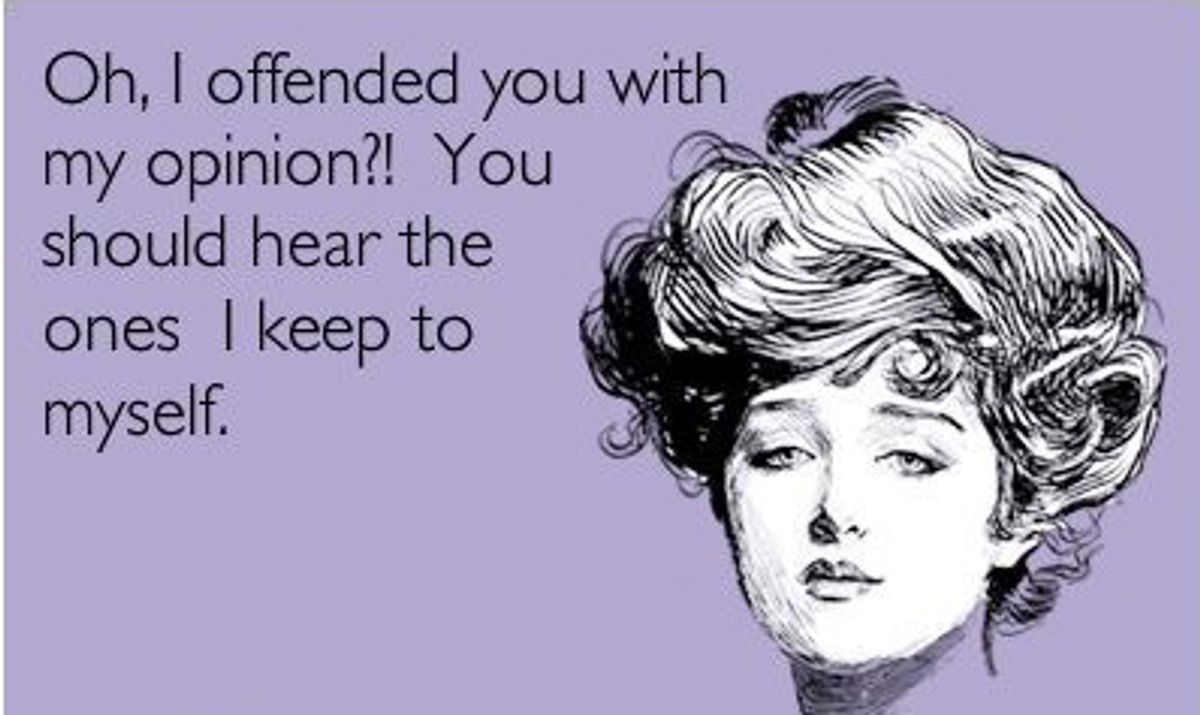 The Importance Of Being Opinionated