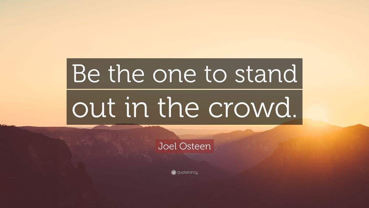Be The One Who Stands