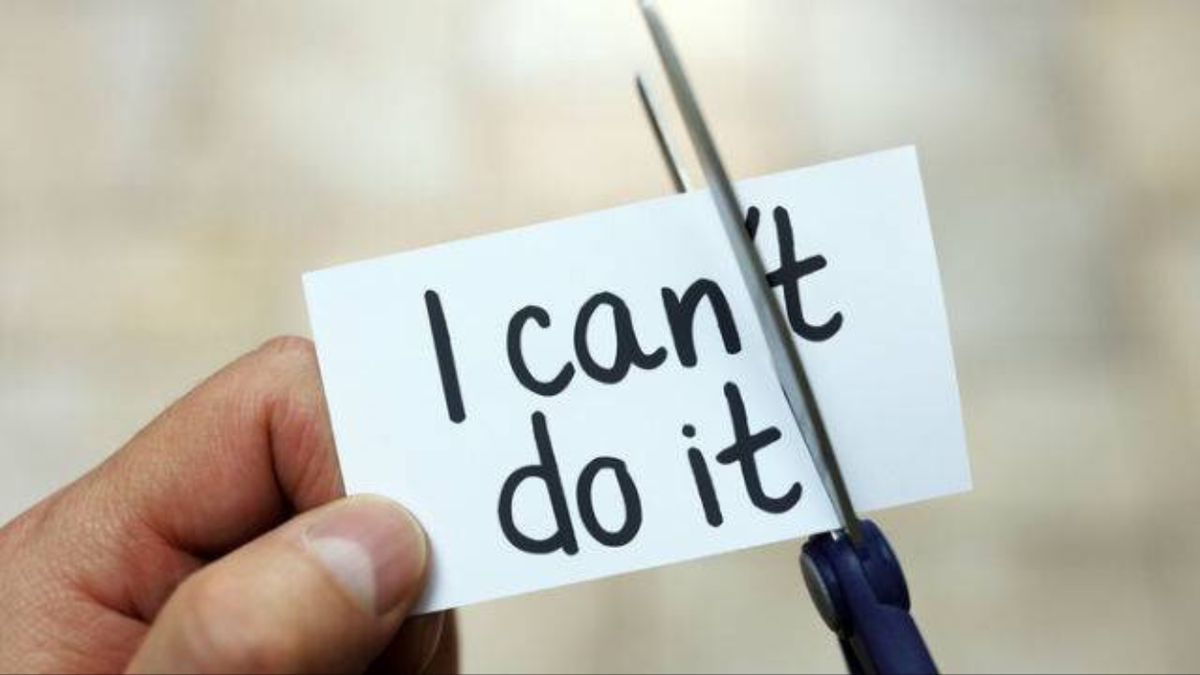 Instead of "I Can't", Try "I Can"