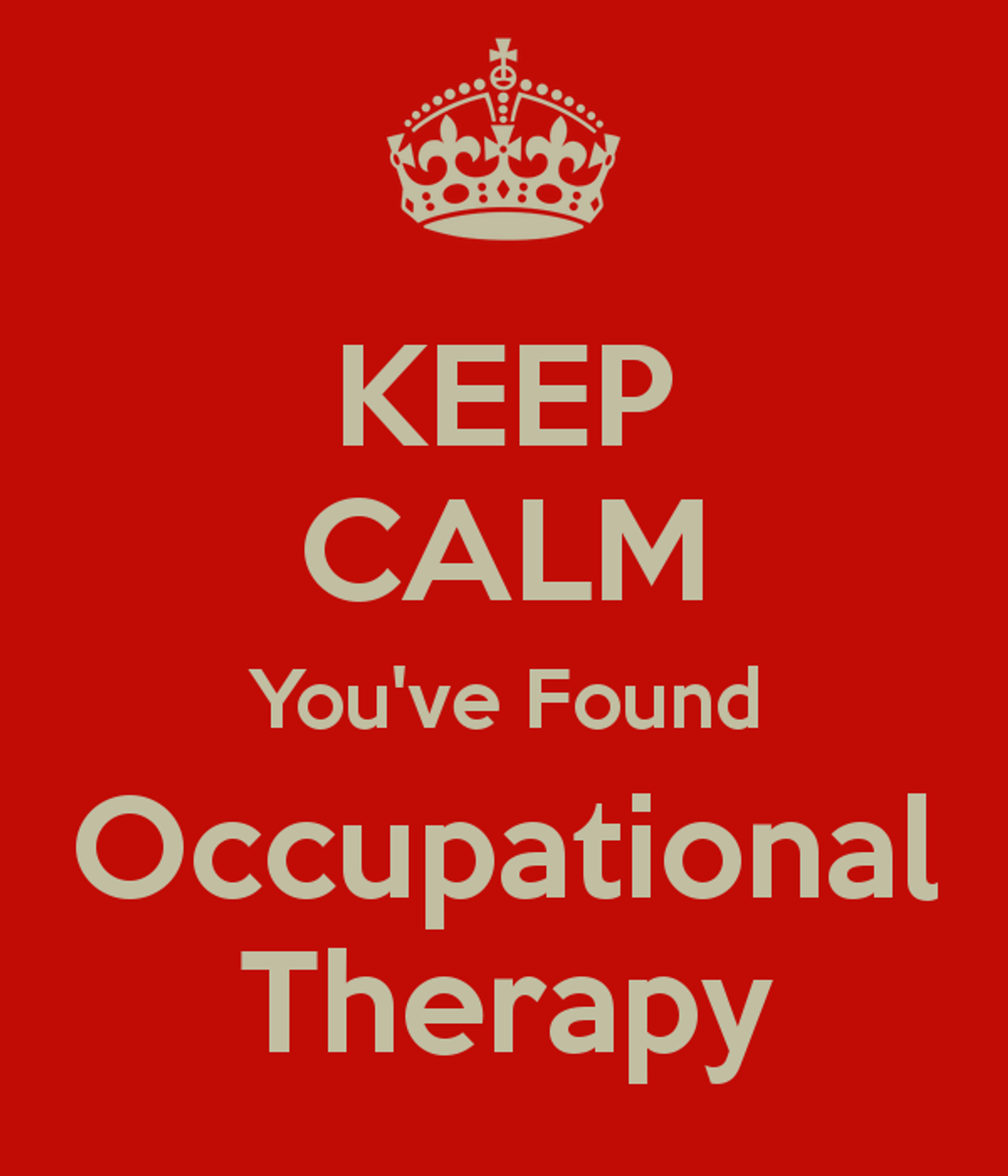 How I found Occupational Therapy