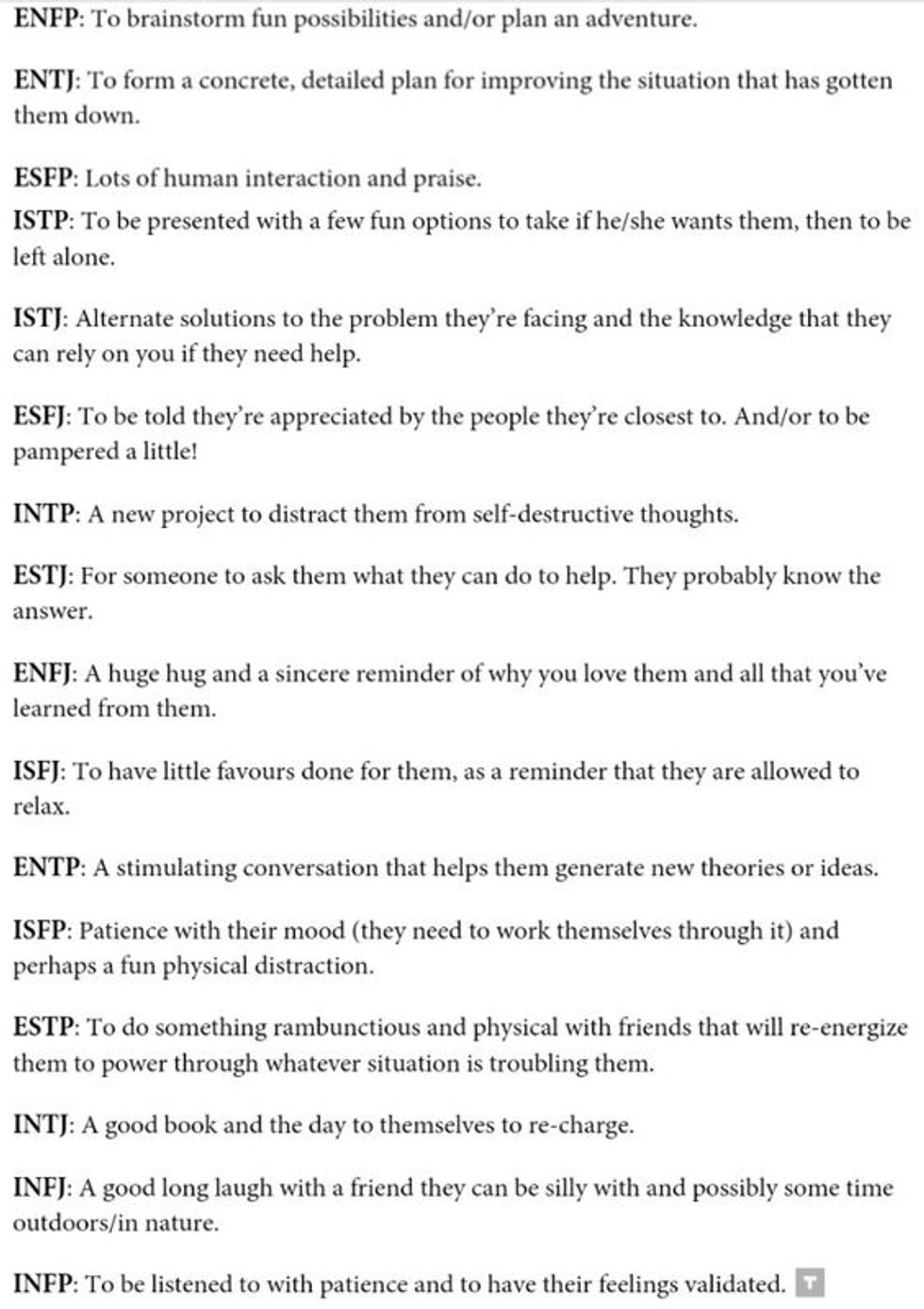 15 Accurate Descriptions Of The Myers Briggs Types
