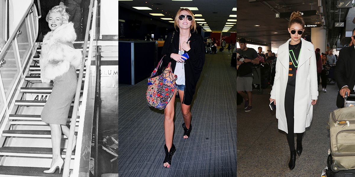 Planes, Trains, and Airport Runways: Examining the Evolution of Celebrity Travel Style
