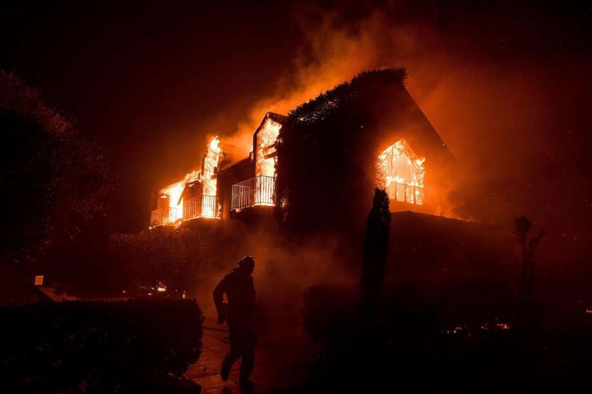 Seventeen Fires Devastate Northern California including Napa Wine Country