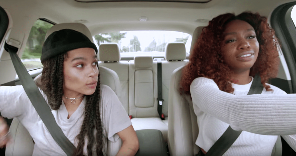 This Is What It's Like To Go On A Road Trip With SZA & Zoë Kravitz