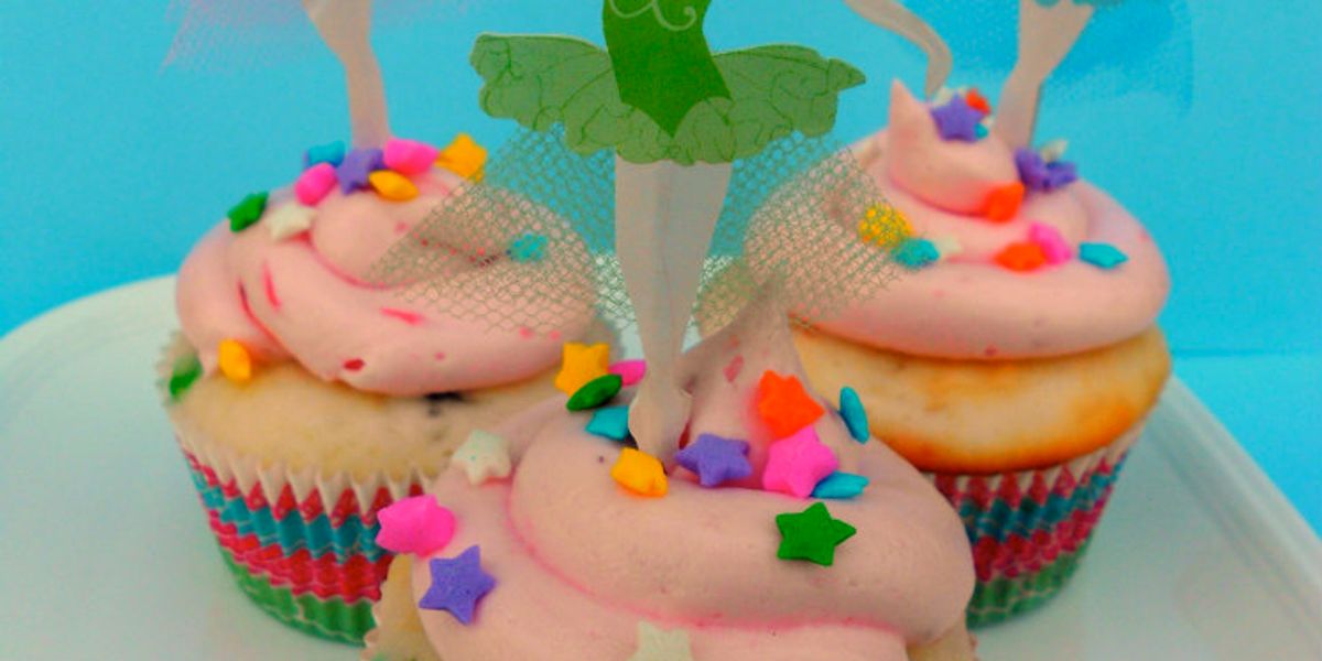 Confetti Cupcakes with Pink Strawberry Buttercream Frosting My Recipe Magic
