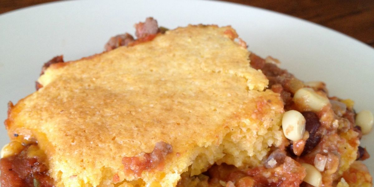 Cowboy Casserole with Cornbread Topping My Recipe Magic