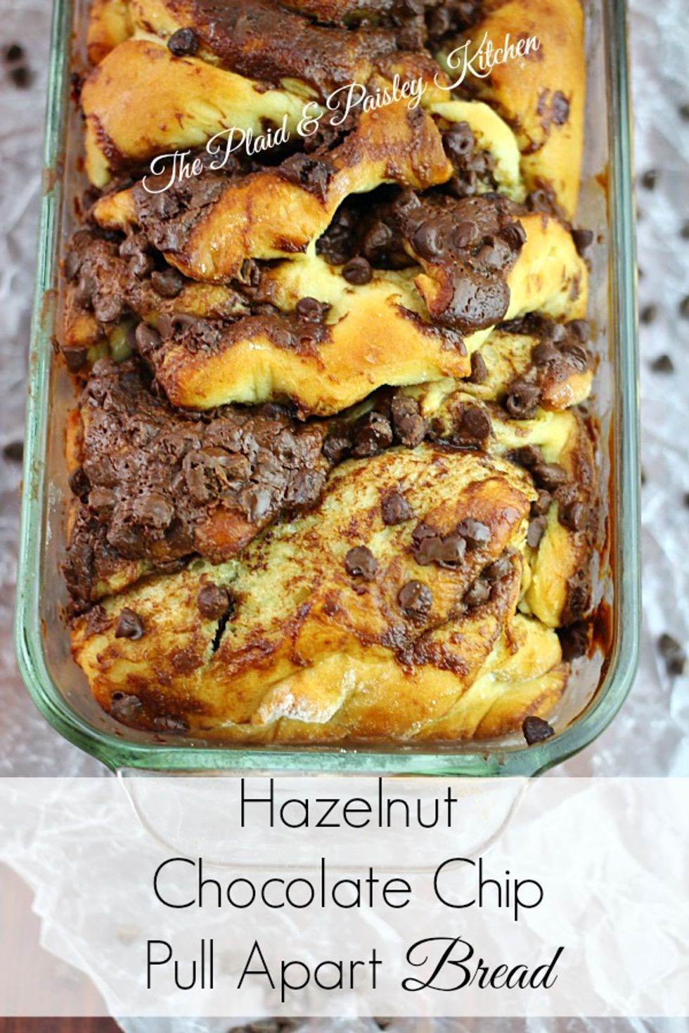 Hazelnut Chocolate Chip Pull Apart Bread My Recipe Magic