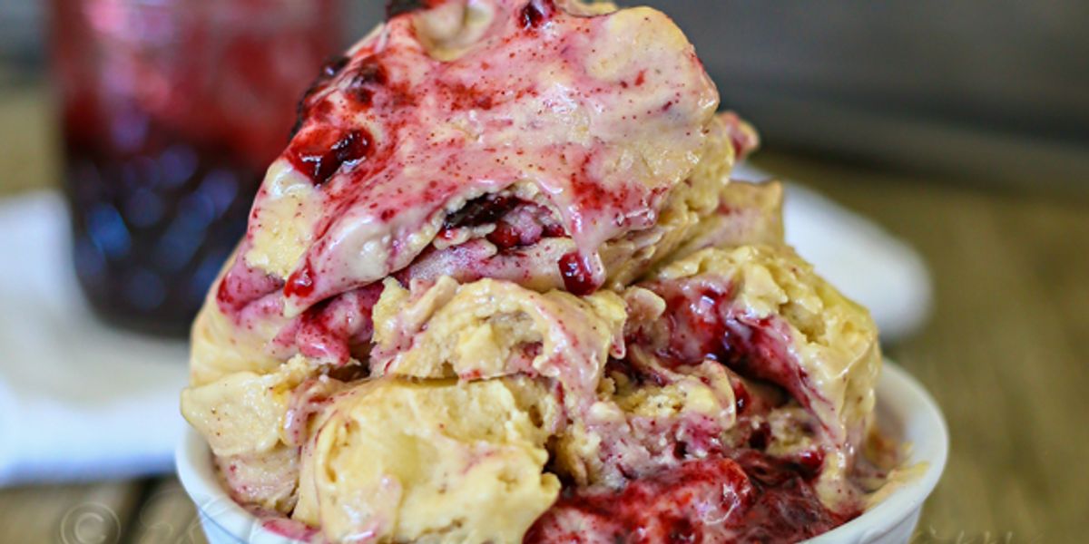 Peanut Butter & Jelly Ice Cream My Recipe Magic