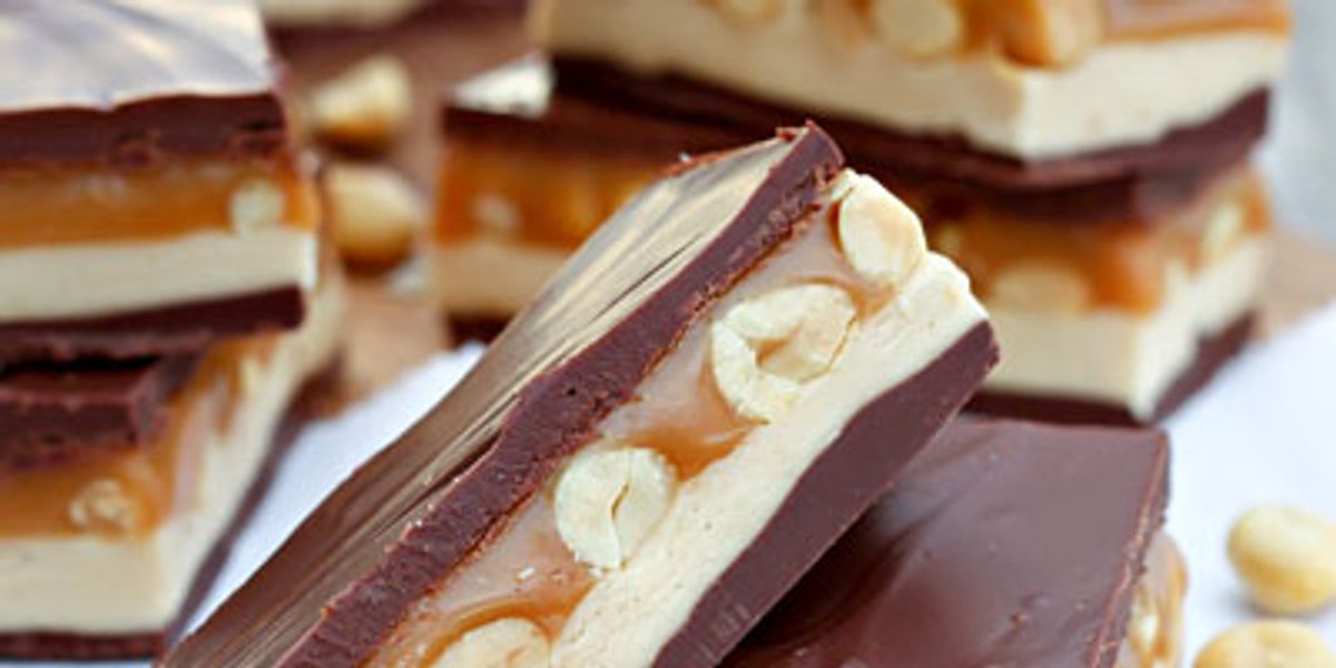 Easy Homemade Snickers Bars My Recipe Magic