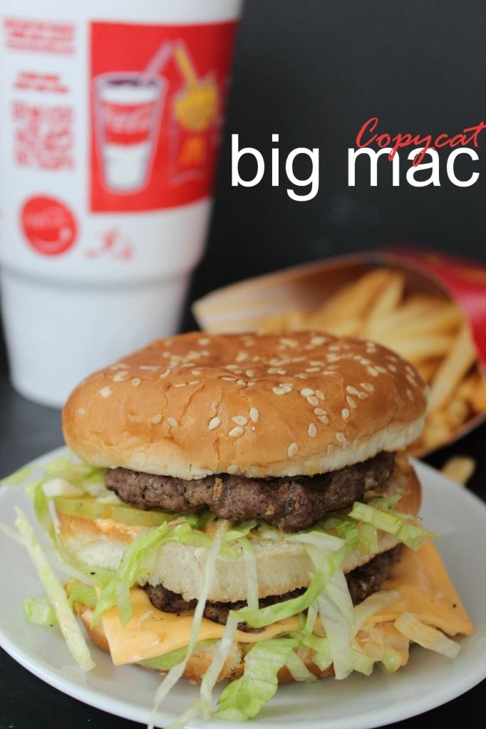 Copycat Big Mac - My Recipe Magic