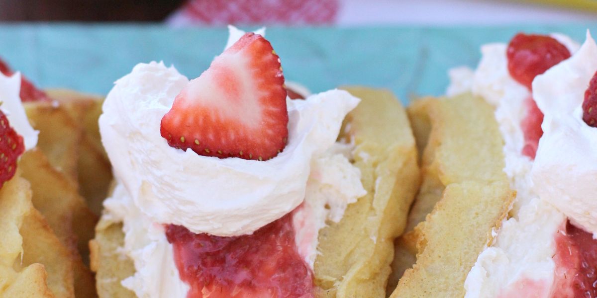 Strawberry Shortcake Dessert Tacos My Recipe Magic