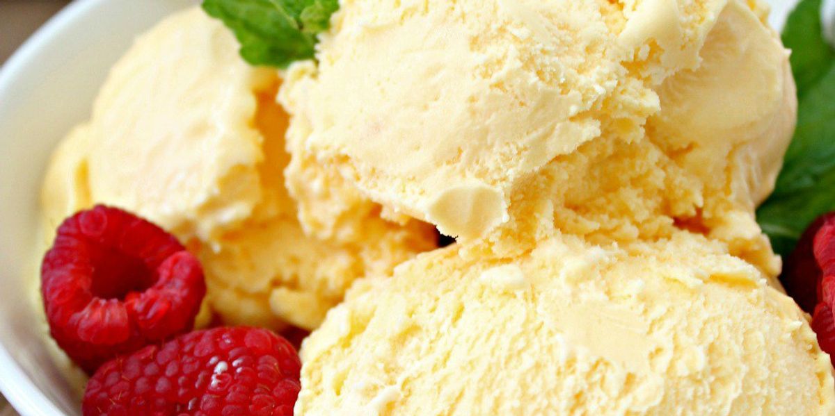 Old Fashioned Homemade Vanilla Ice Cream My Recipe Magic