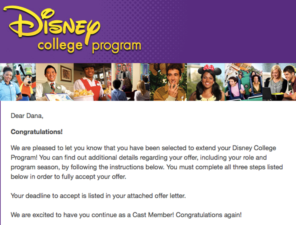 12 Phases Of The Disney College Program Application Process